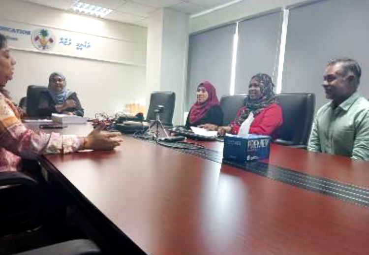 maldives meeting with Education Ministry Senior Officials