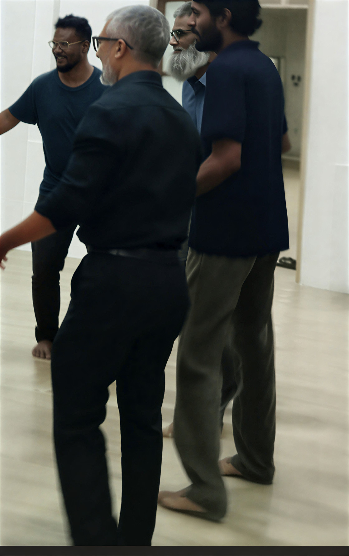 Educators from different stake holders in a team building activity