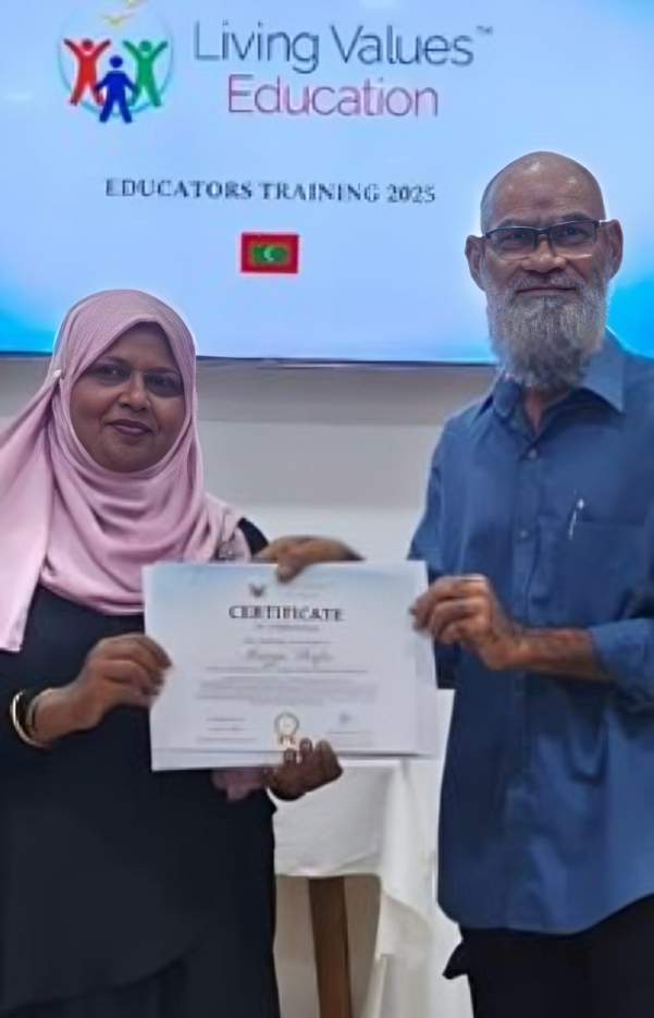 A youth from a youth working group