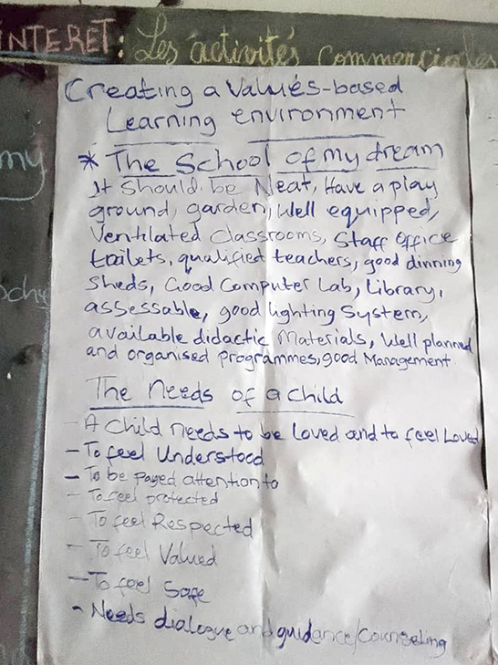 Cameroon 2025 Creative activities